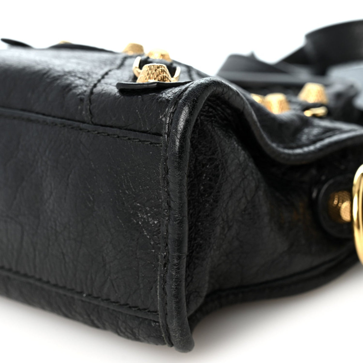 Agneau Giant 12 Gold Hardware Mini City Black