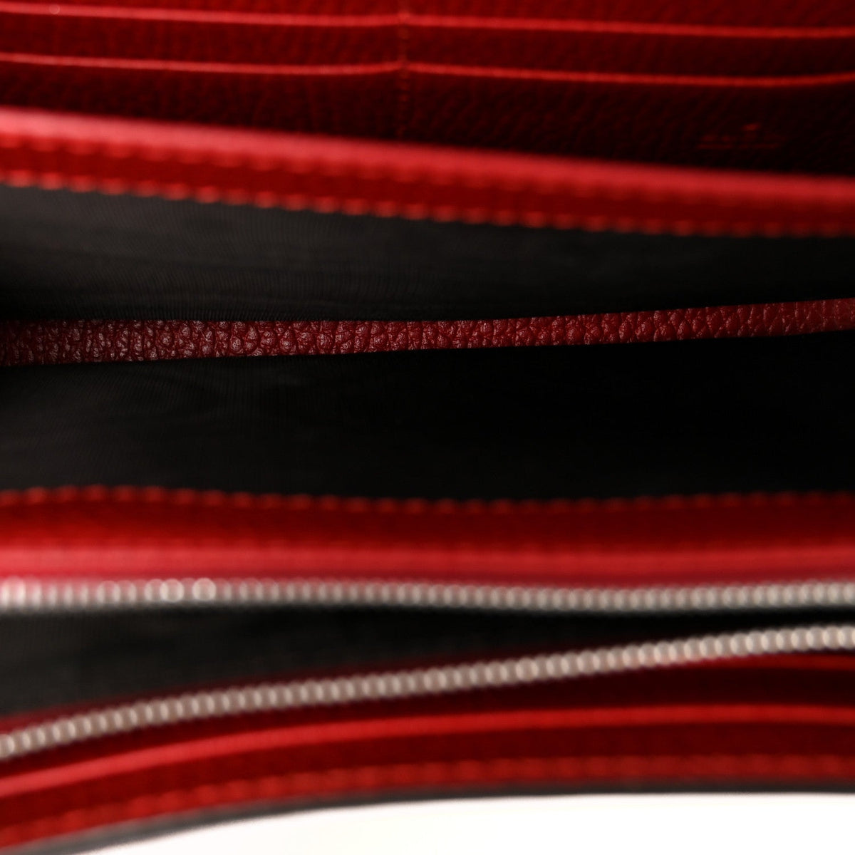 Calfskin Mini Dionysus Chain Wallet Hibiscus Red