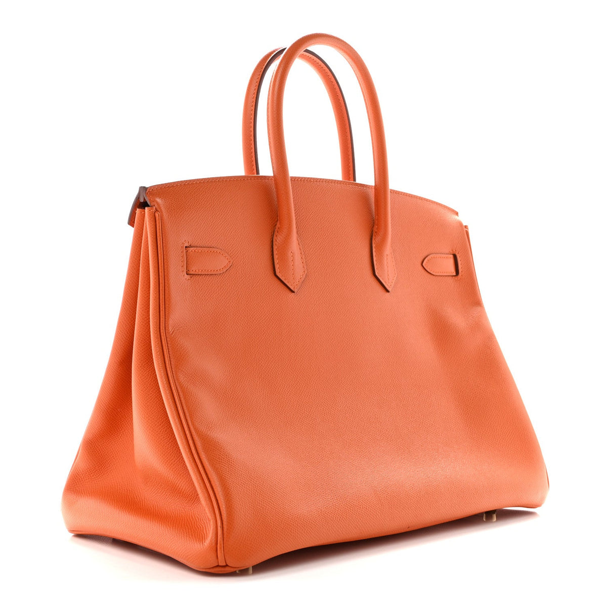 Epsom Birkin 35 Orange