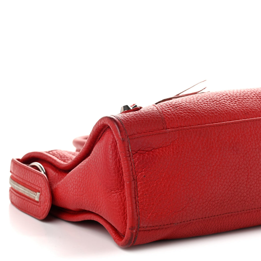 Vibrato Calfskin Classic Silver Hardware S City Rouge Cerise