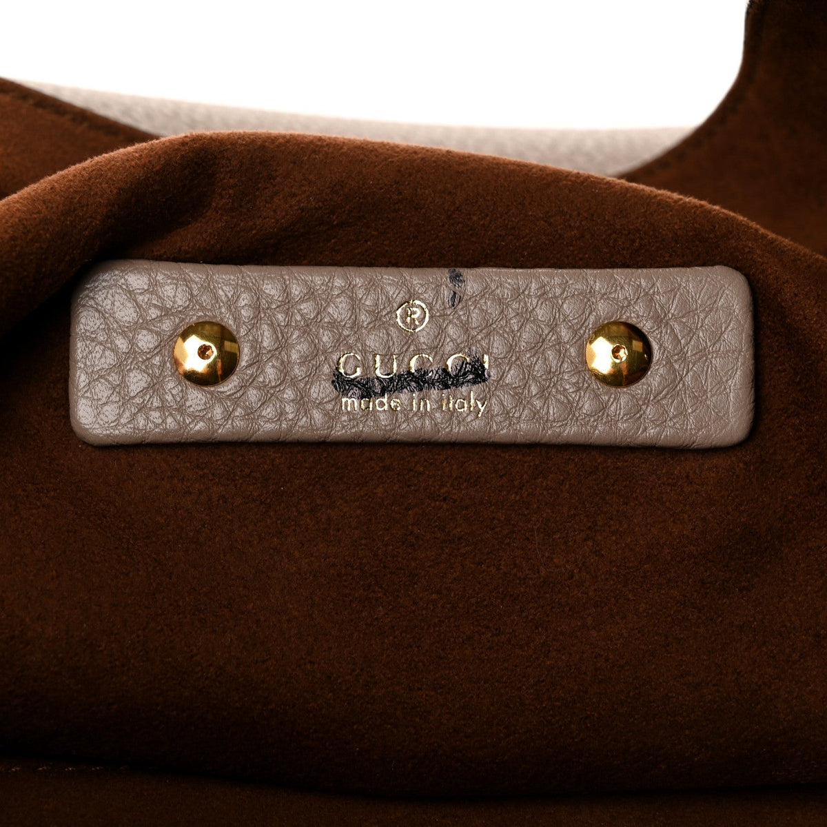 Grained Calfskin Softbit Maxi Shoulder Bag Taupe