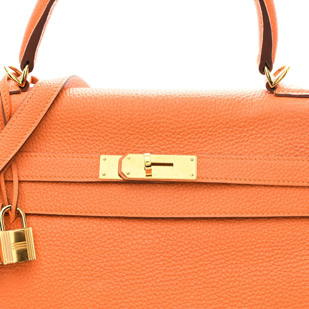Togo Kelly Retourne 35 Orange