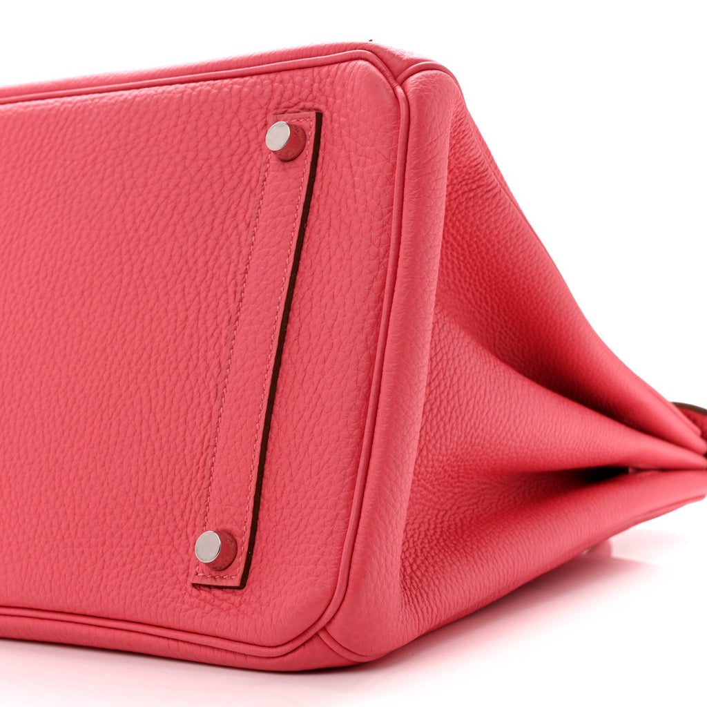 Togo Birkin 35 Rose Lipstick