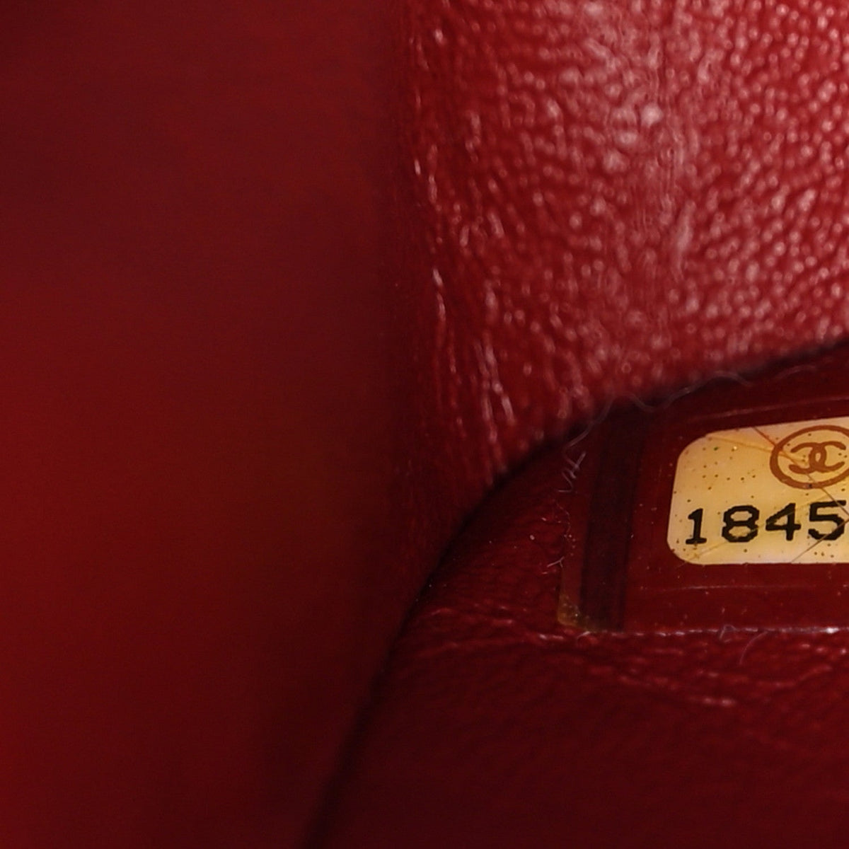 Lambskin Quilted Medium Double Flap Red