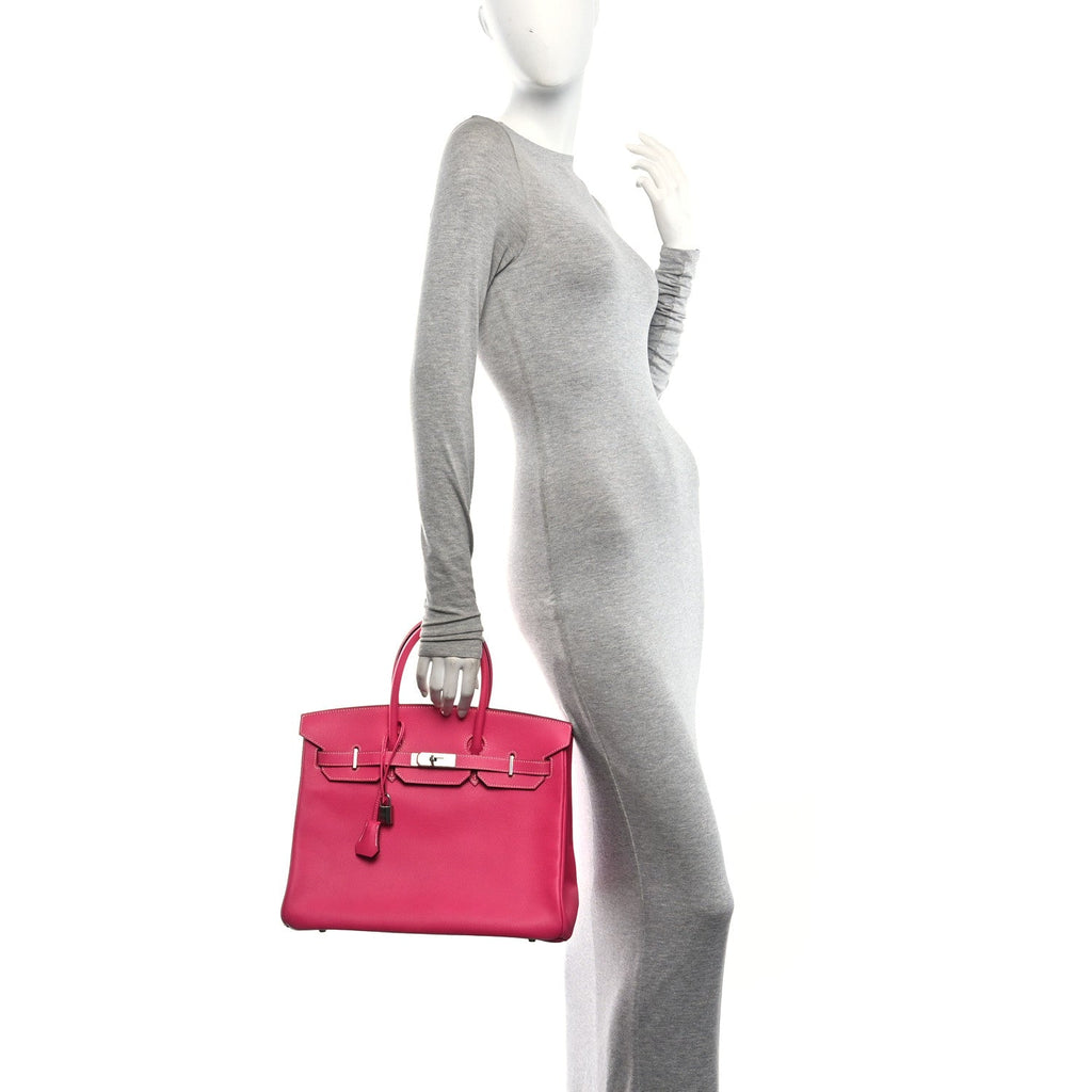 Epsom Candy Birkin 35 Rose Tyrien Tosca