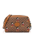 X DISNEY Mini Vintage GG Supreme Monogram Mickey Mouse Shoulder Bag Beige Vintage Sun Oil