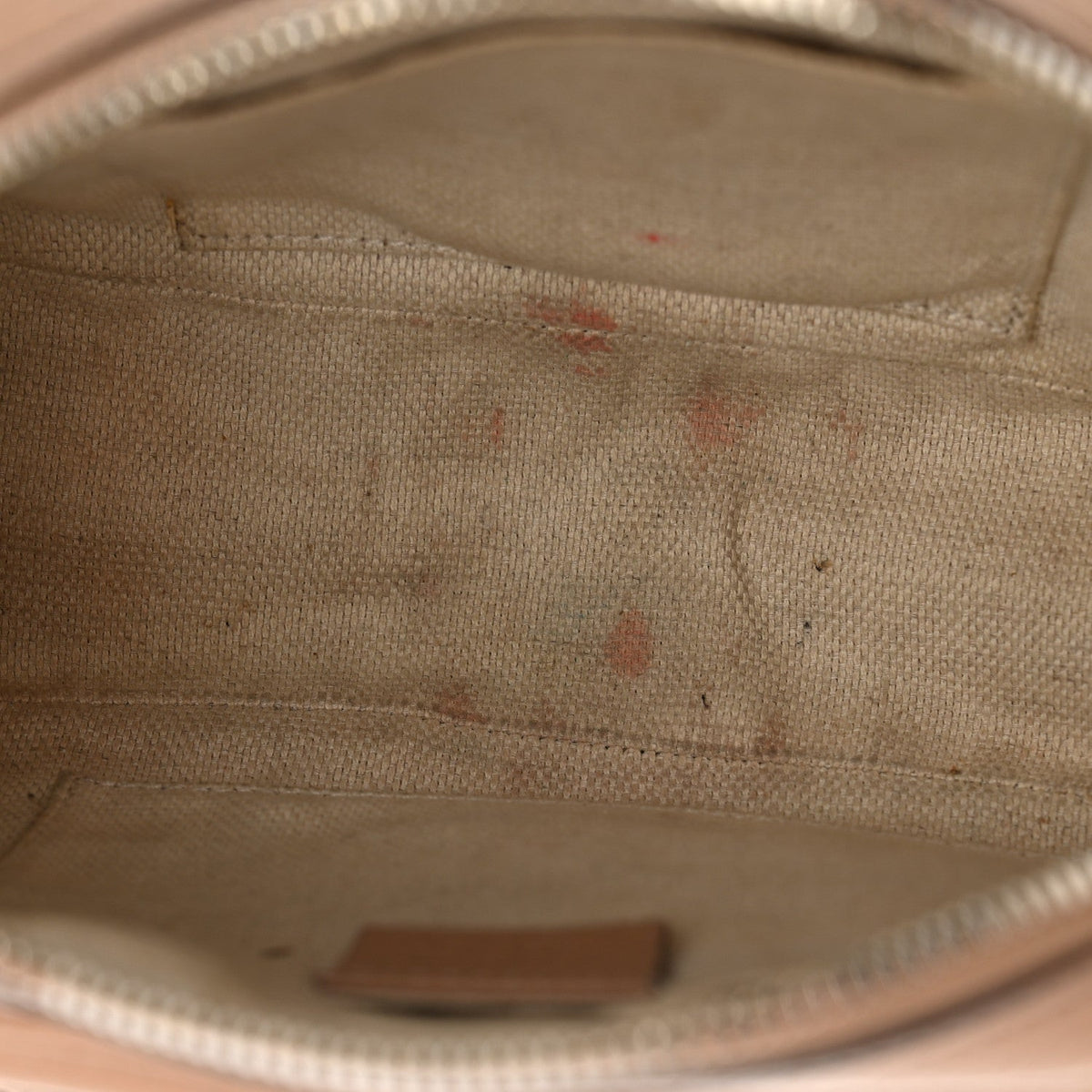 Pebbled Calfskin Small Soho Disco Bag Rose Beige