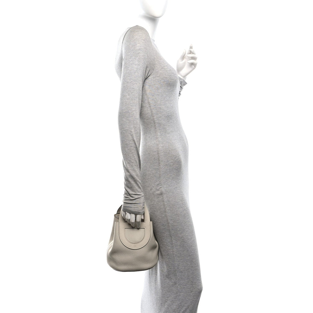 Taurillon Clemence Swift In-The-Loop 18 Bag Craie