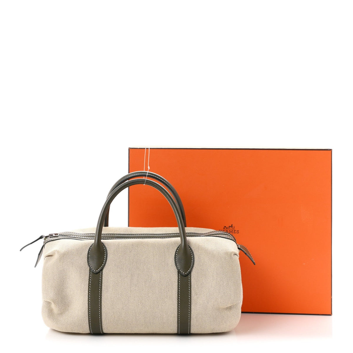Toile Natural Barenia Polochon Mademoiselle Bag