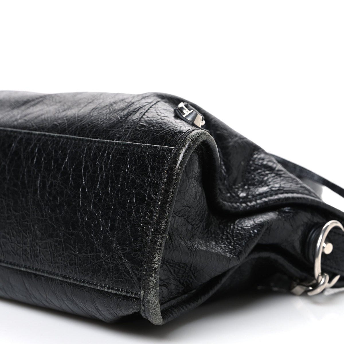 Agneau Arena Silver Hardware Small Le City Black