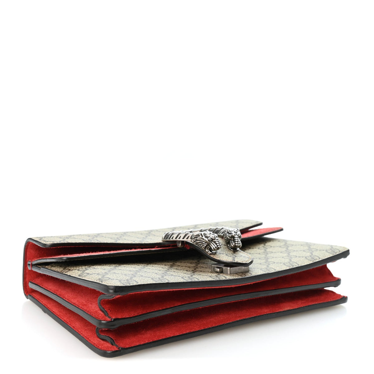 GG Supreme Monogram Small Dionysus Shoulder Bag Red