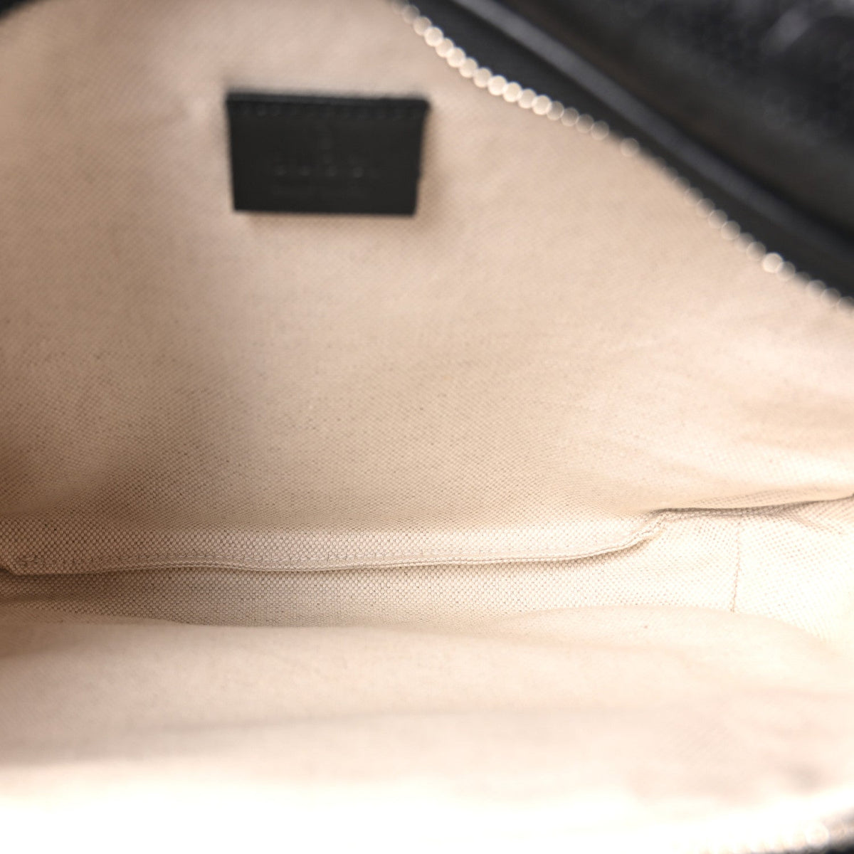 Calfskin GG Tennis Embossed Pocket Belt Bag Black