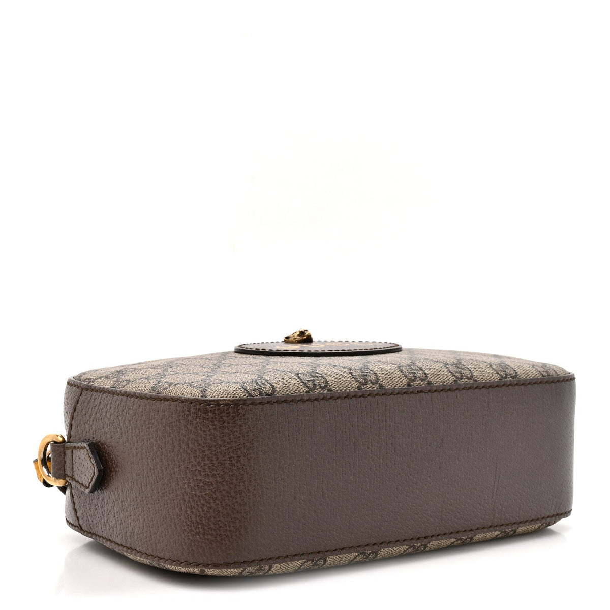 GG Supreme Monogram Web Neo Vintage Shoulder Bag Beige New Acero Crop