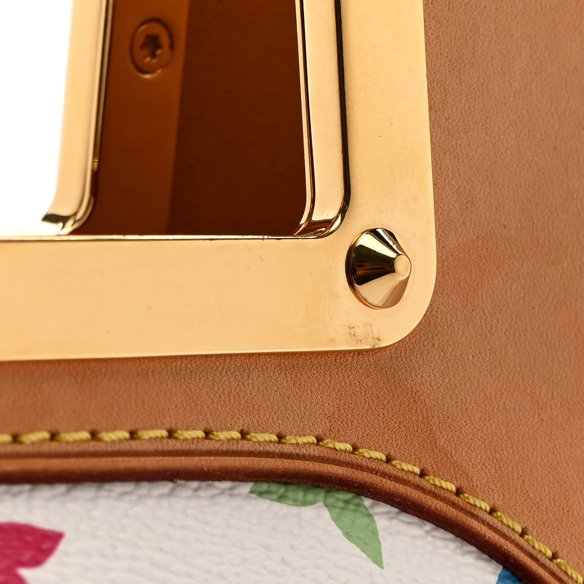 Monogram Multicolor Judy MM White