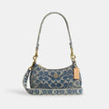Coach Outlet Teri Mini Crossbody Bag In Signature Regenerative Cotton Denim