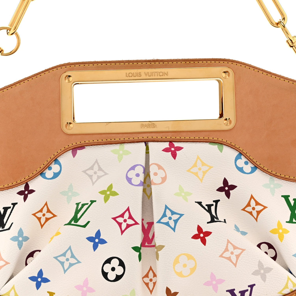 Monogram Multicolor Judy MM White