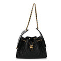 Caviar Quilted Small Chanel 25 Handbag Black
