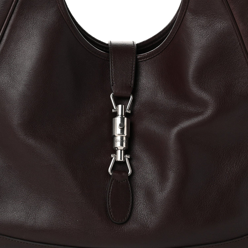 Soft Calfskin Medium Mercato Tote Bag Dark Brown