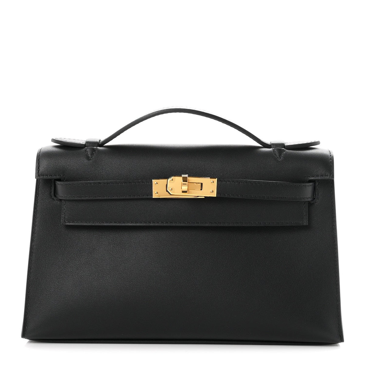 Swift Kelly Pochette Clutch Black