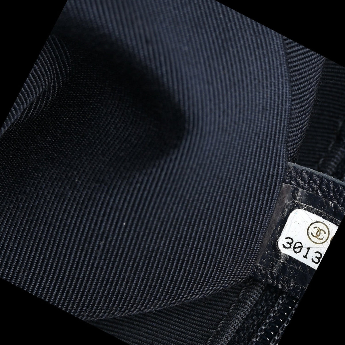 Goatskin Quilted Large Chanel 19 Flap Navy Blue