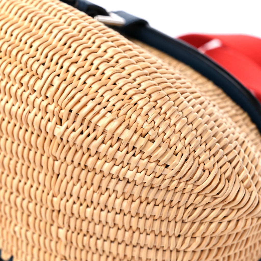 Swift Wicker Picnic Fishing Bag Bleu de Prusse
