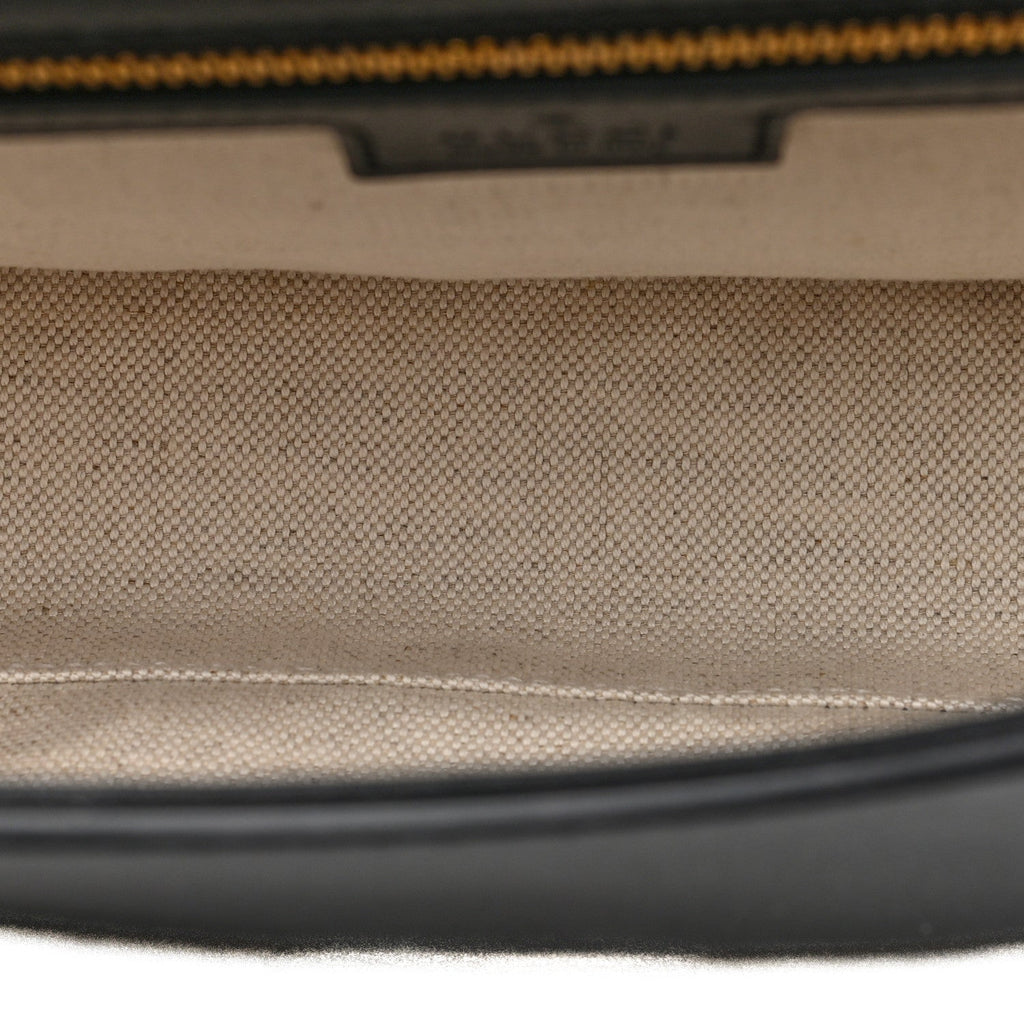 Calfskin Blondie Medium Shoulder Bag Black