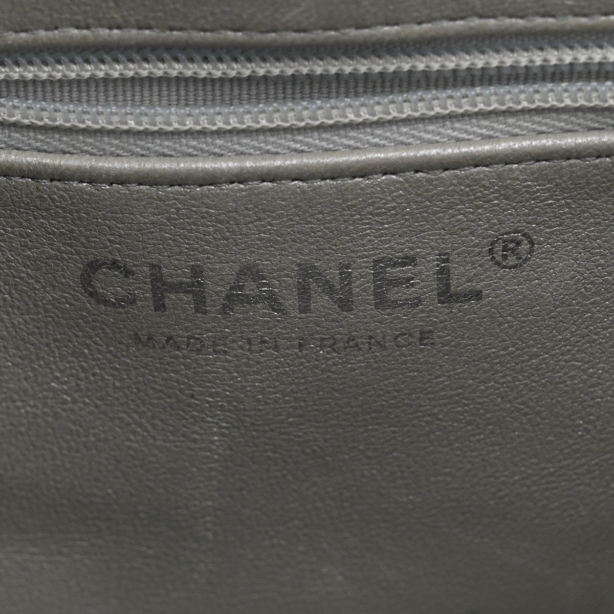 Mirror Calfskin Metallic Calfskin Quilted Nano Kelly Shopper Silvery