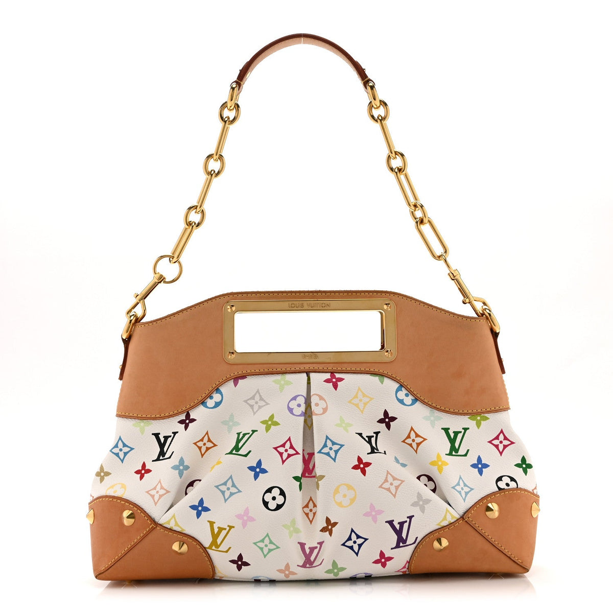 Monogram Multicolor Judy MM White