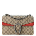 GG Supreme Monogram Small Dionysus Shoulder Bag Red