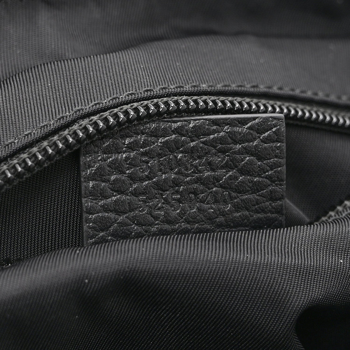 Nylon Monogram Dollar Calfskin Flat Messenger Bag Black