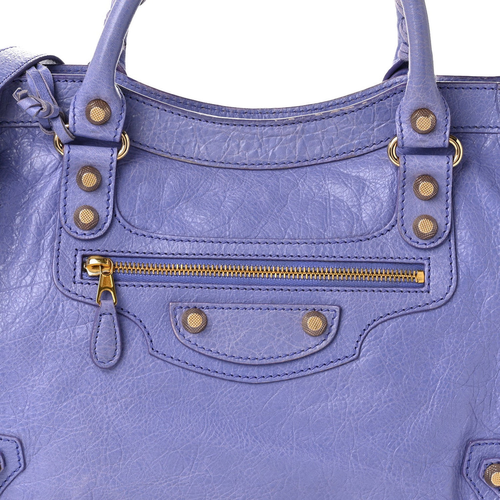 Agneau Giant 12 Gold Hardware City Mauve Light Mauve
