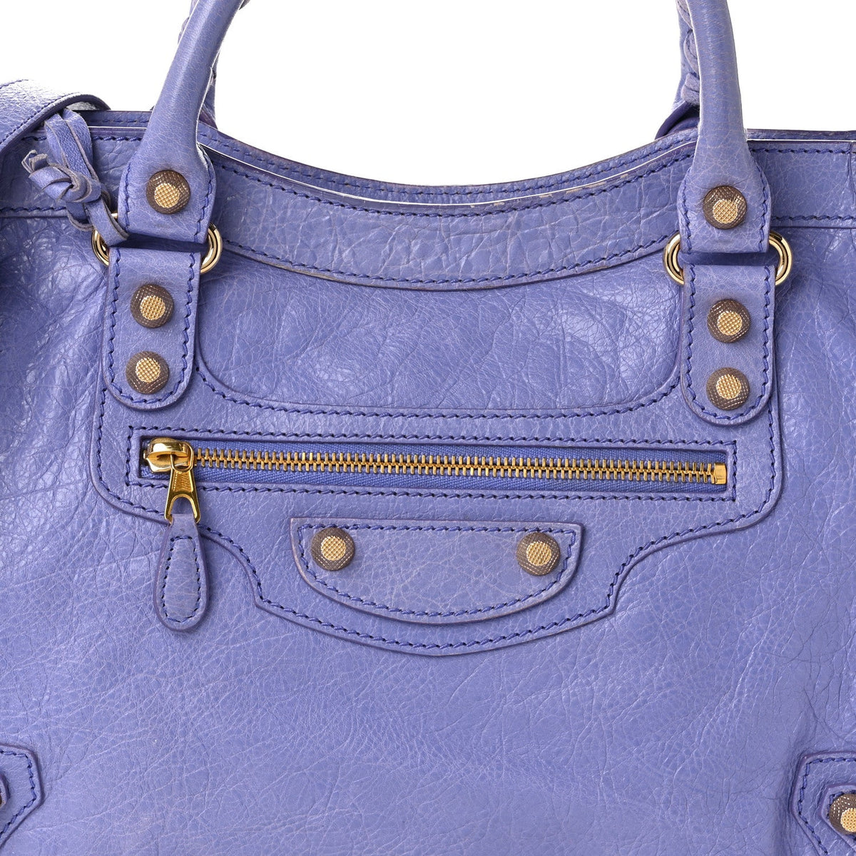 Agneau Giant 12 Gold Hardware City Mauve Light Mauve