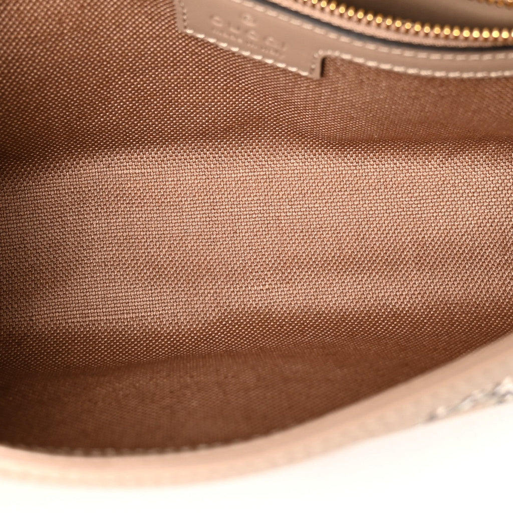 GG Shadow Monogram Small Luce Shoulder Bag Beige