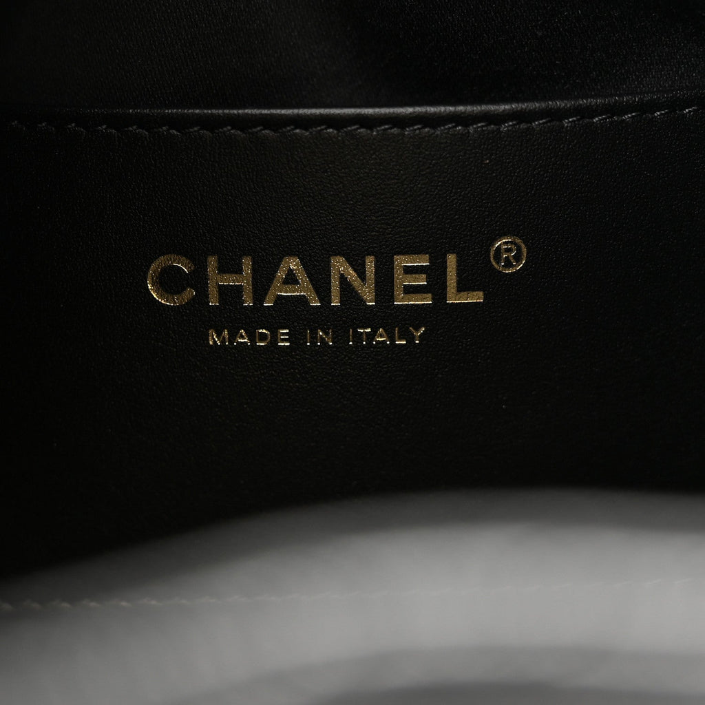 Caviar Quilted Mini Chanel 25 Handbag Black