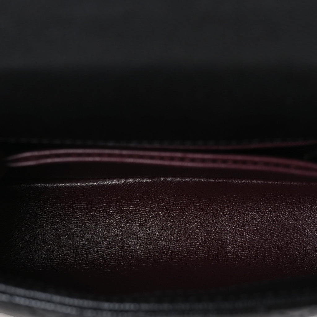 Caviar Quilted Extra Mini Coco Handle Flap Black