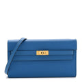 Epsom Kelly Wallet To Go Bleu Zanzibar