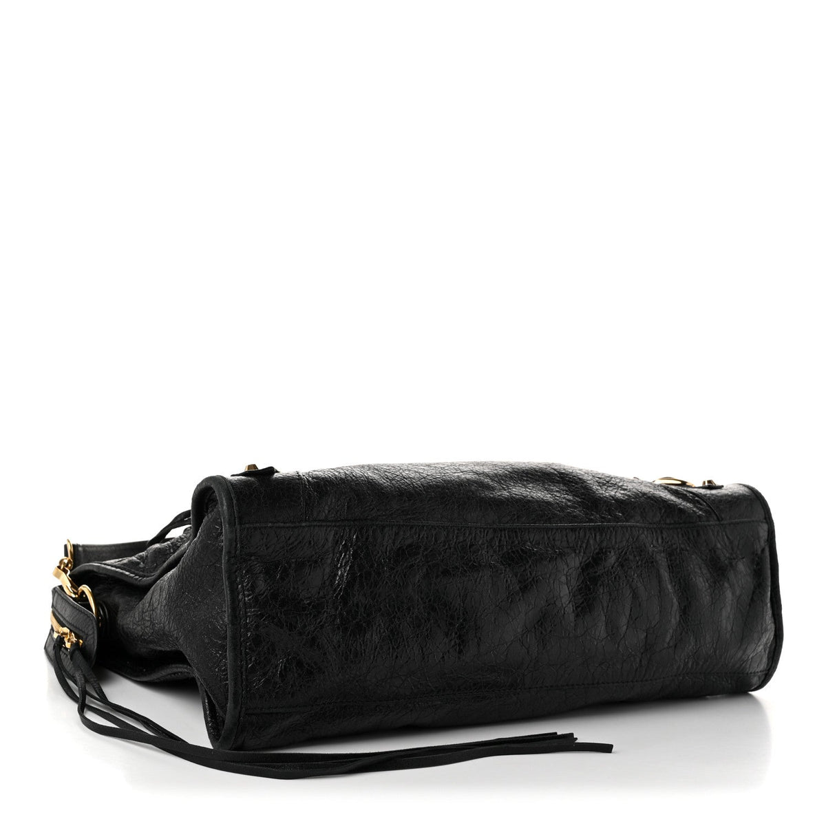 Agneau Classic Gold Hardware City Black