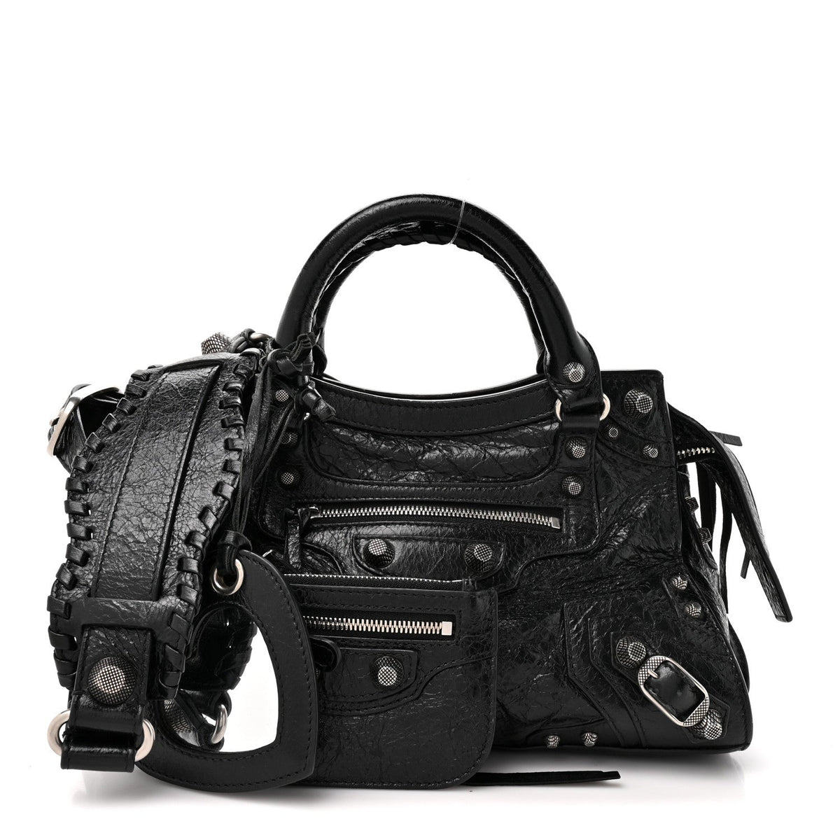 Agneau Arena Neo Cagole Handbag XS Black