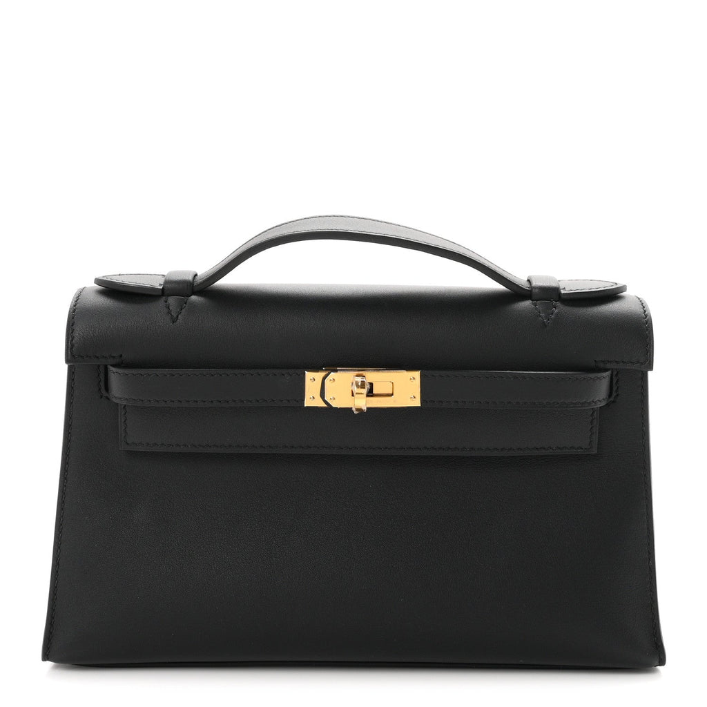 Swift Kelly Pochette Clutch Black