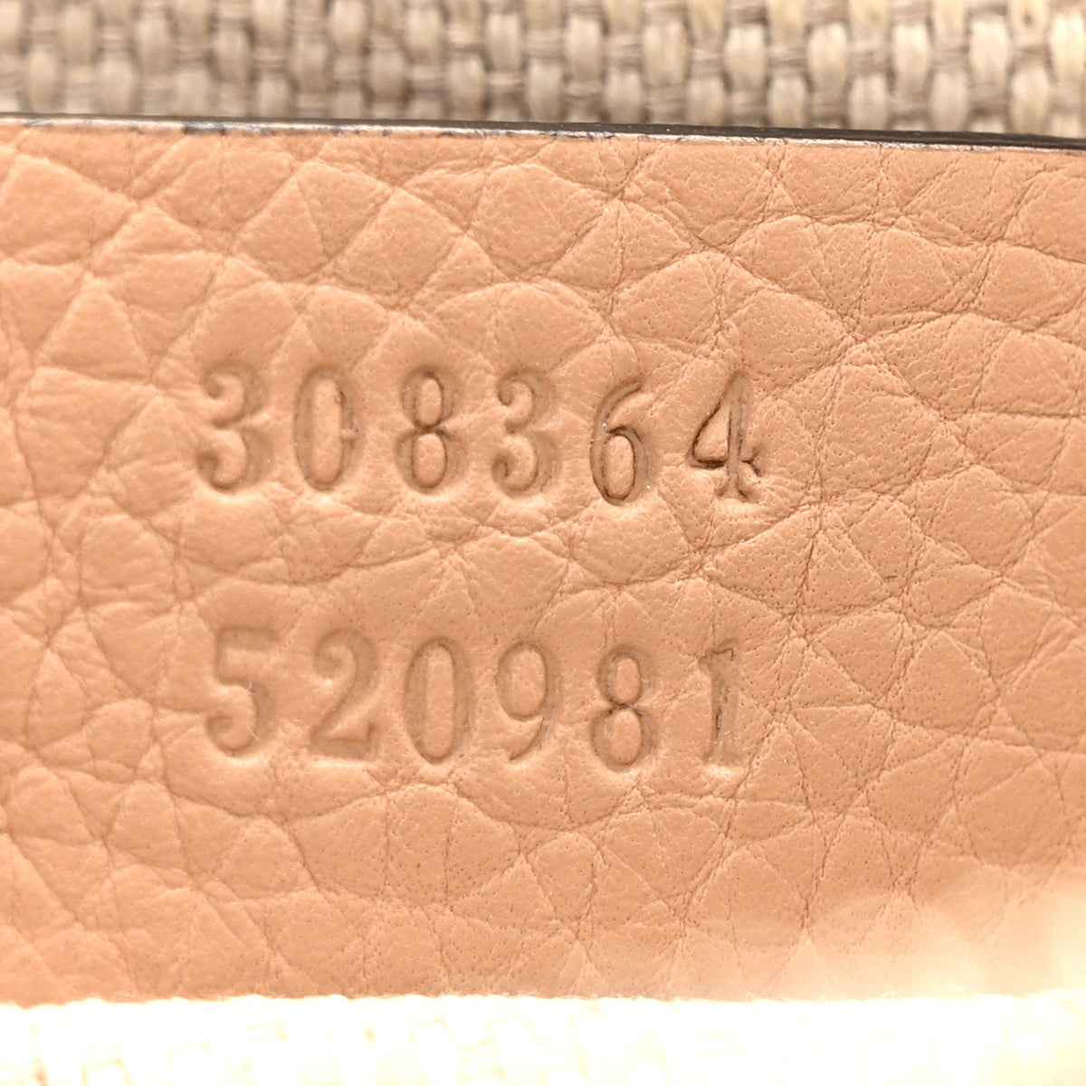 Pebbled Calfskin Small Soho Disco Bag Camelia
