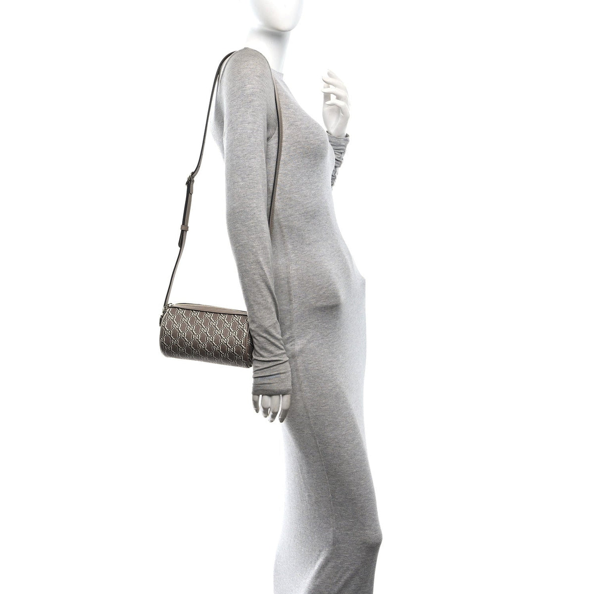 GG Shadow Monogram Ophidia Crossbody Bag Beige
