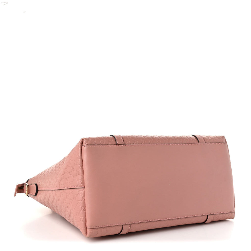 Soft Microguccissima Large Dome Satchel Soft Pink