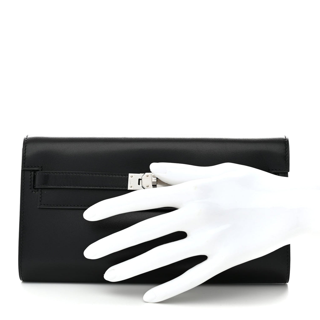 Box Kelly Wallet To Go Black