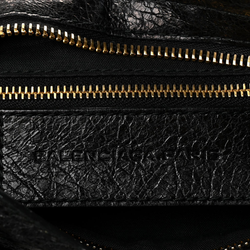 Agneau Giant 12 Gold Hardware Mini City Black