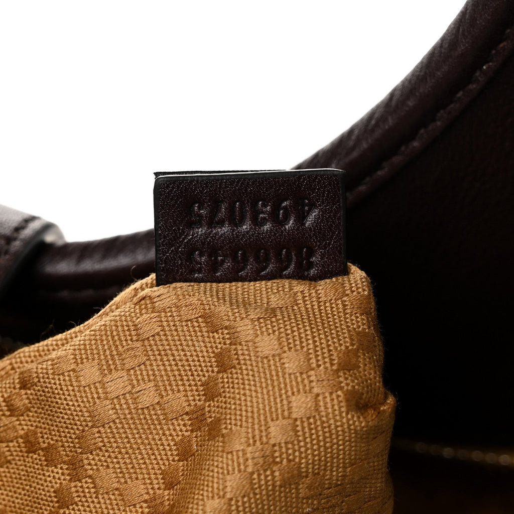 Soft Calfskin Medium Mercato Tote Bag Dark Brown