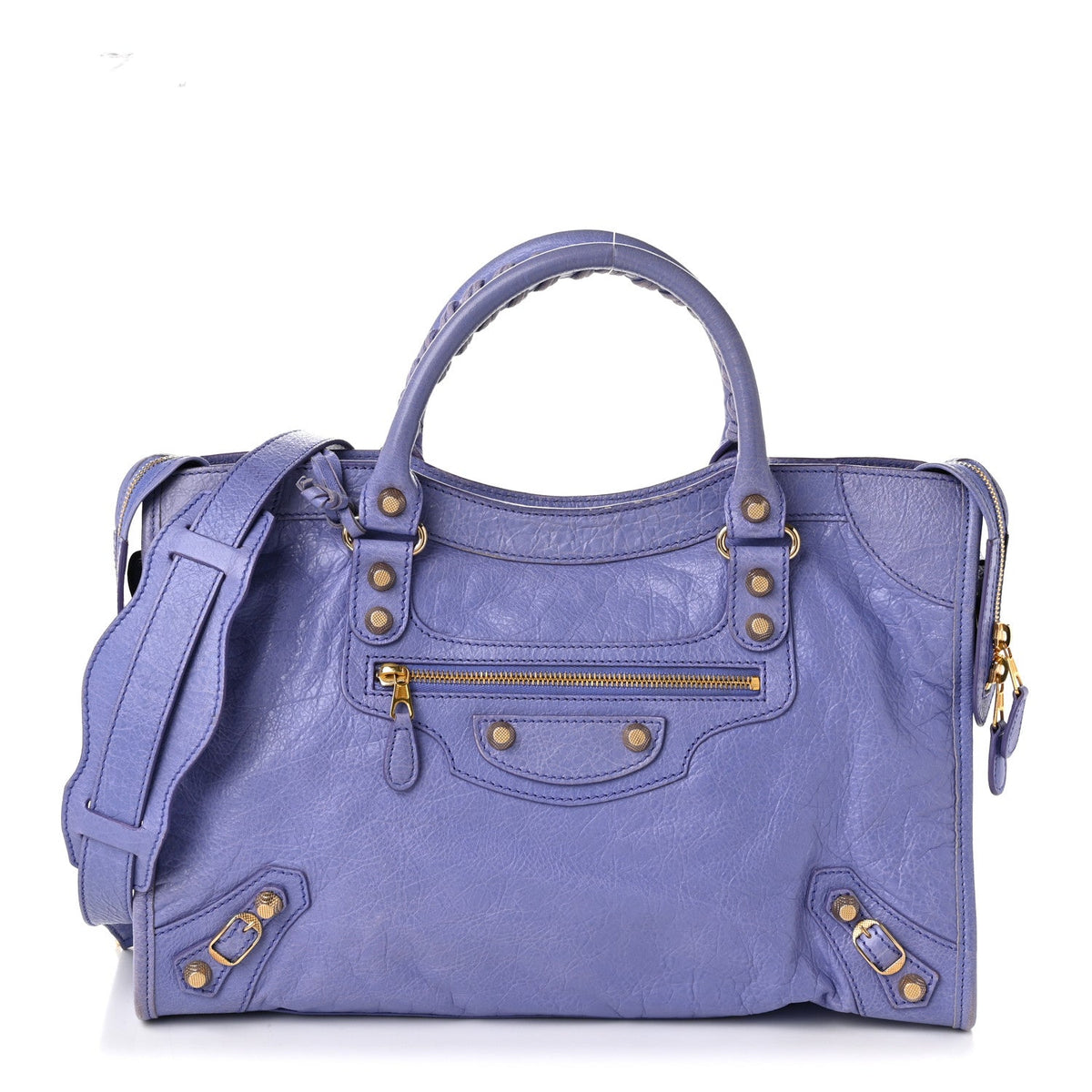 Agneau Giant 12 Gold Hardware City Mauve Light Mauve