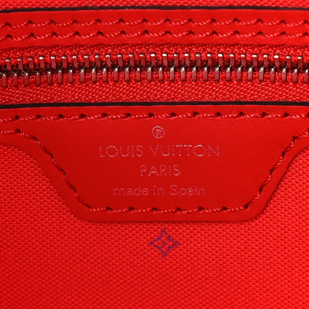 Monogram Escale Neverfull MM Rouge