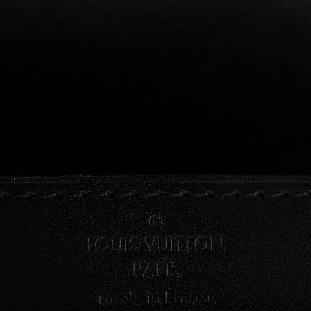 Calfskin Chain Louise MM Black
