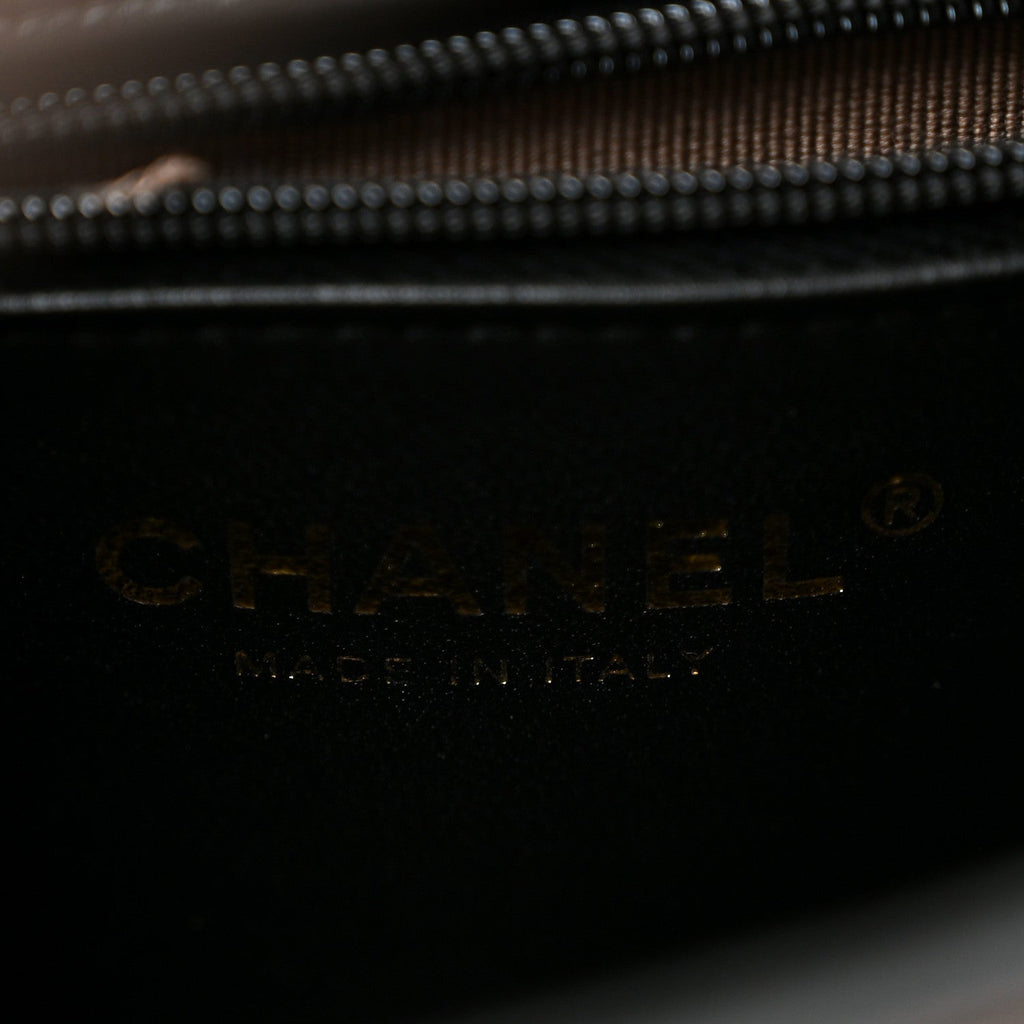 Caviar Nano Kelly Shopper Brown