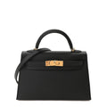 Epsom Mini Kelly Sellier 20 Black